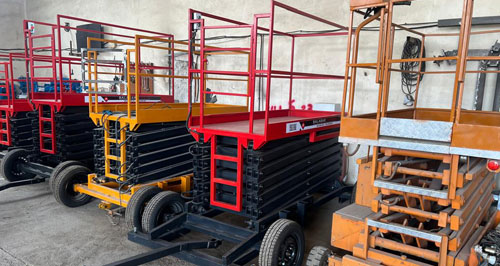 بالابر آکاردئونی